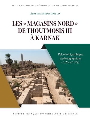 cover image of Les Magasins nord de Thoutmosis III a Kamak